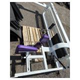 body masters lat pulldown machine