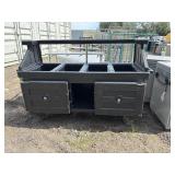 Cold food table Black