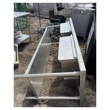 Stainless prep table x1