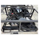 2026 MOWER KING Skid Steer Auger SSECAG-Y With 3 B