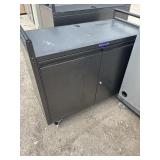 Laptop charging cart