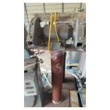 bench grinder on pedestal