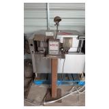 BENCH GRINDER ON PEDESTAL