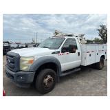 2015 Ford F550 RUNS/MOVES 4WD