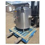 Groen gas steam kettle