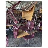 set of 4 student desks