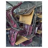 set of 4 student desks