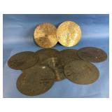 10 Symphonion 11.4-Inch Music Discs