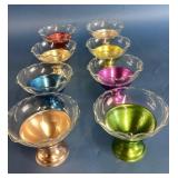 MCM Anodized Aluminum Dessert Cups Set