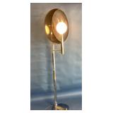 Smokey Lucite Dome Floor Lamp