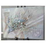 Mid-Century Modern Abstract Painting by Lee Reynol