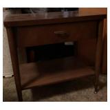 Broyhill Cerama Nightstand with Drawer & Shelf