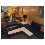MCM Sofa/Day Bed and Boomerang Coffee Table Set