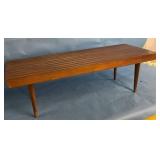 MCM Slat Bench, George Nelson Style, Jeannette