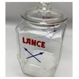 Lance Wide Mouth Glass Jar with Lid