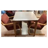 Alvar Aalto Table and Chairs Set for MIT
