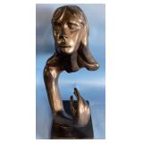 Morfy Austin Prod 1972 Floating Lady Sculpture