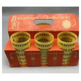 6 Jeannette Golden Anniversary Tumblers