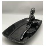 Joseph Taylor Frankoma Fan Dancer on Tray