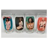 4 70s/80s Playboy Disappearing Glasses