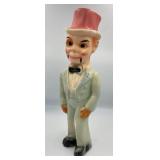 Charlie McCarthy Chalkware Carnival Figure
