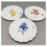 Westmoreland Paneled Grape Milk Glass Flurescing