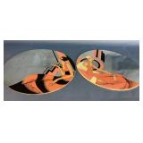 Vintage Art Deco Mirrors by Jim Roslof