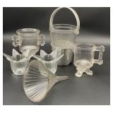 Fluorescing Manganese Clear Glass Lot