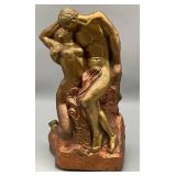Bronze-Colored Sculpture by Silverstein Bros.