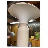 Tessellated Stone Floor Torch Lamp, 71 Inches