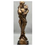 MCM 1970 Bronze Sculpture by Jerome Cox