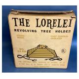 The Lorelei Revolving Tree Stand with Lights