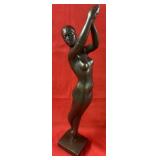 Austin Productions 1970 Ceramic Nude Dancer