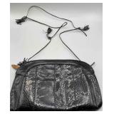 Susan Gail Genuine Snakeskin Purse 11x7 in. Spain
