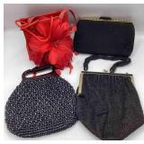 Mother Plucker, Lumured & Italian Beaded Handbags