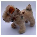 Vintage Steiff 'Foxy' Wirehaired Fox Terrier