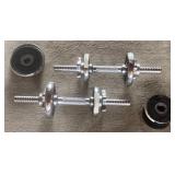 Marcy Dumbbell Set with 4 - 2 1/2 lb & 4 - 1 1/4 l
