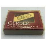 Gerber Touché Belt Buckle Knife US Patent No. 4.38