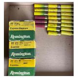 3 Remington 20 ga Express Shell Boxes & 22 Loose S