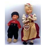 Baitz Schwyz Doll 9 ins. & Dutch Boy Doll 7 ins. w