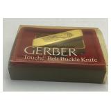 Gerber Touché Belt Buckle Knife Whitetail Deer