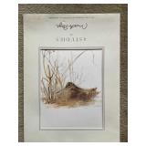 Mads Stage 4 Studies Series Signed Print of Bird