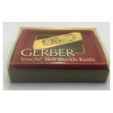 Gerber Touché Belt Buckle Knife US Patent No. 4.38