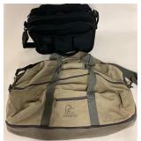 Ducks Unlimited Duffel Bag & Tumi Nylon Briefcase