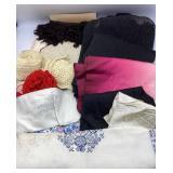 Sewing & Craft Lot with Crochet & Textiles