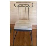 Custom Wrought Iron Chair by Mario Villa, 1992