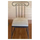 Custom Wrought Iron Chair by Mario Villa, 1992