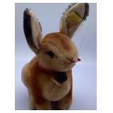 Vintage Steiff Rabbit with Yellow and Paper Tags