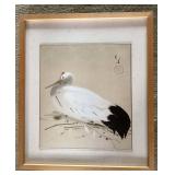 Ryushi Kawabata Crane Painting by Otsuka Kogeisha
