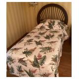 Twin Tree Branch Headboard with Bedding